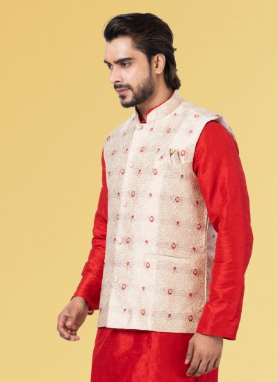 Off White Color Nehru Jackets
