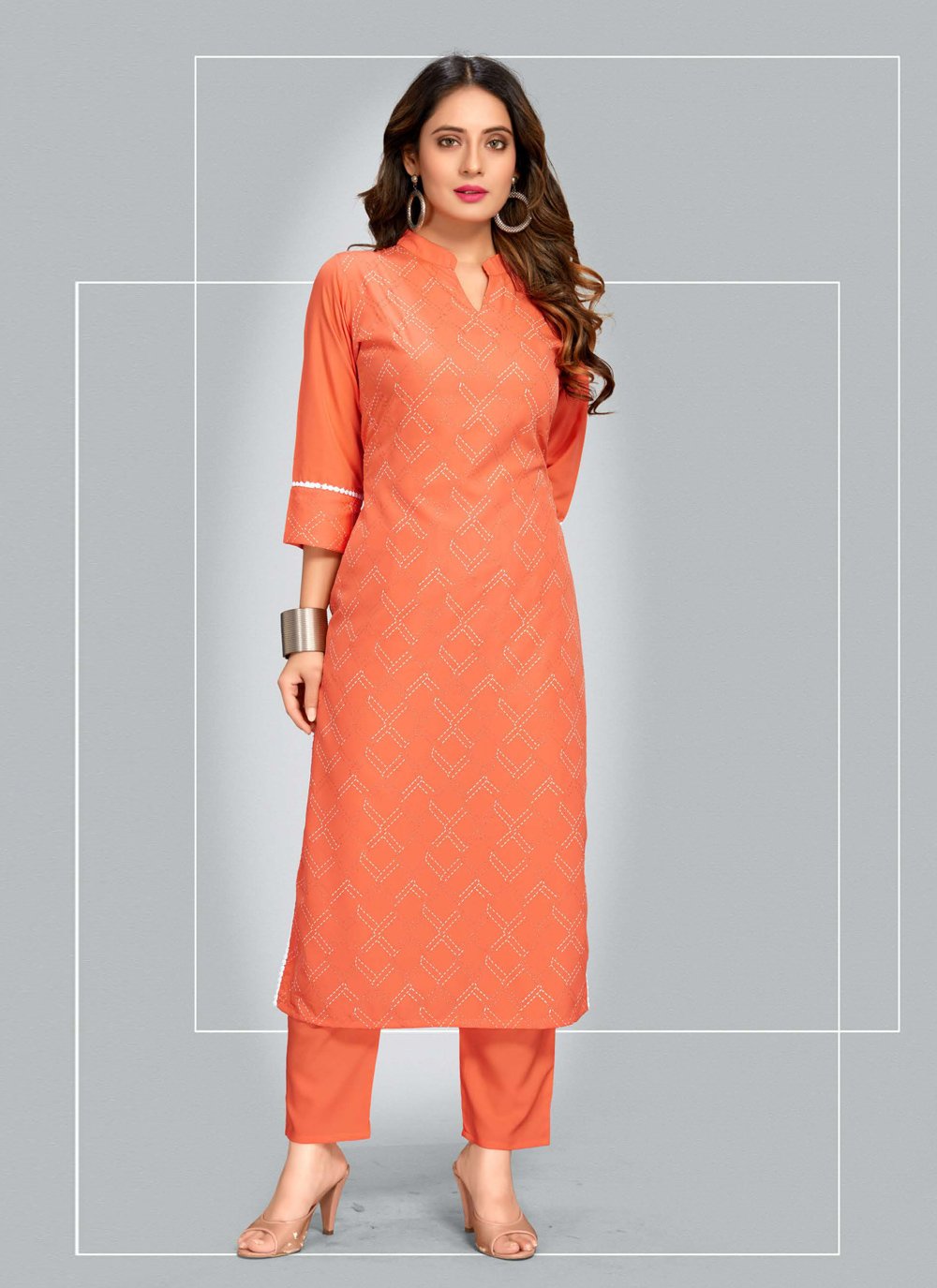 Stitched Yellow Ladies Cotton Pant Suit, Machine wash at Rs 995 in New Delhi