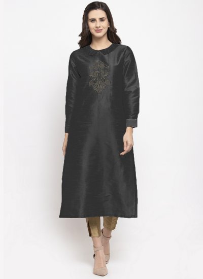 Paramount Embroidered Party Wear Kurti