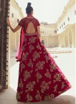 Peppy Embroidered Net Designer Gown