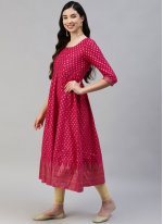 Perfervid Printed Readymade Salwar Suit