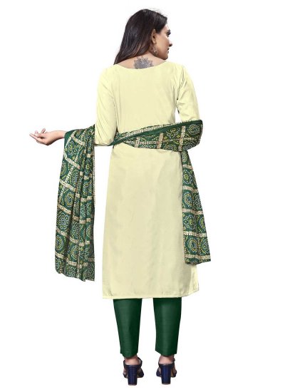 Perfervid Silk Embroidered Salwar Suit