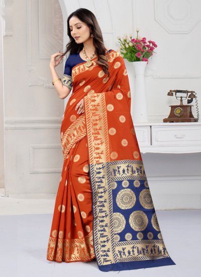 Phenomenal Art Banarasi Silk Weaving Classic Saree