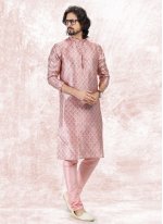 Pink Engagement Kurta Pyjama