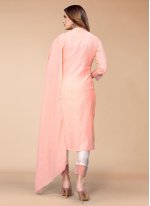 Pink Party Straight Salwar Suit