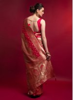 Pink Wedding Silk Classic Saree