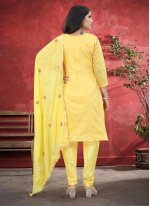 Piquant Straight Salwar Suit For Casual