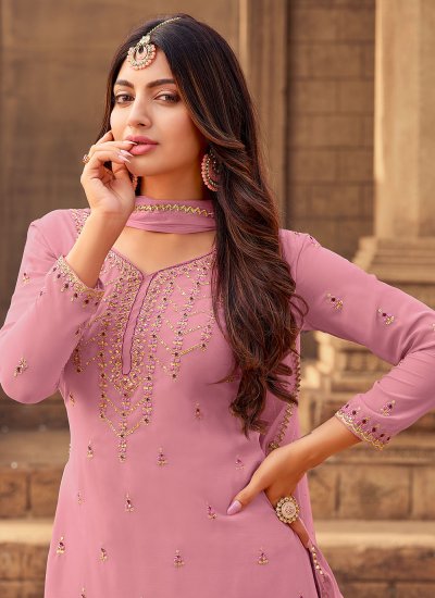 Pleasance Embroidered Designer Pakistani Salwar Suit