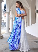 Pleasance Fancy Off White Traditional Saree