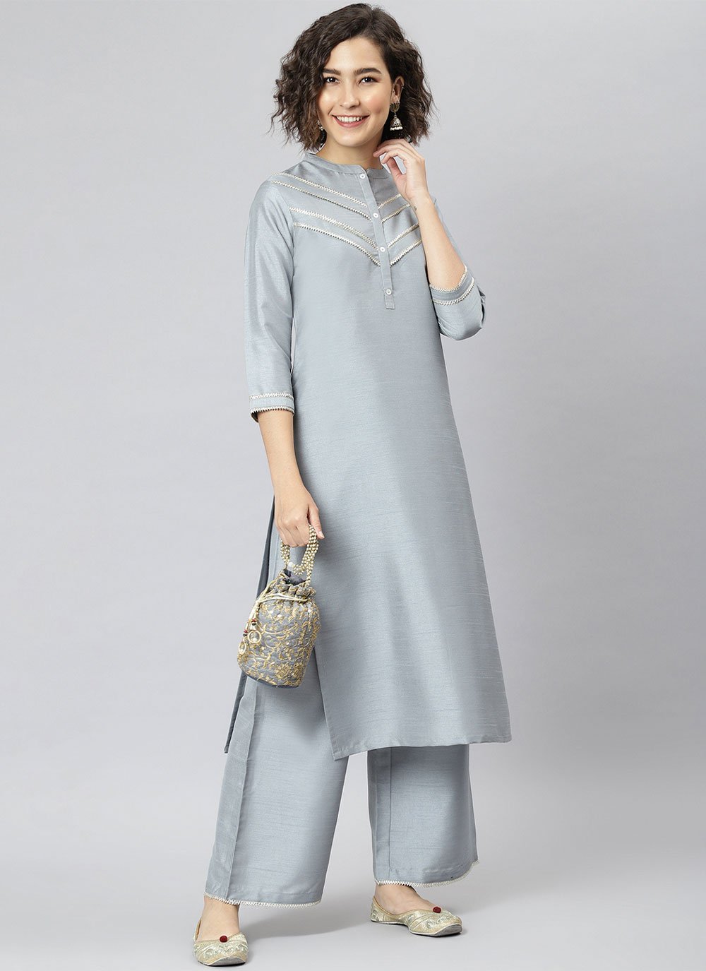 Top 130 Plain Silk Suit Design Ideas - Styling ideas for Brocade Banarsi silk  suits designs - YouTube