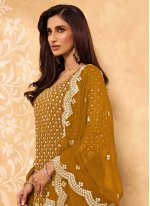 Precious Faux Georgette Designer Pakistani Salwar Suit