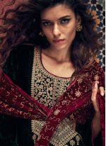 Precious Velvet Zari Trendy Salwar Suit
