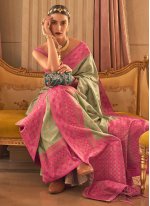 Prime Handloom silk Ceremonial Classic Saree