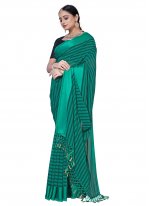 Princely Georgette Satin Weaving Traditional Saree