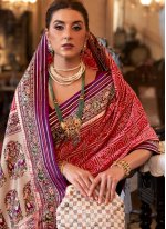 Princely Patola Silk  Weaving Classic Saree