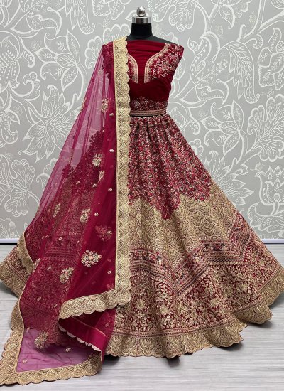 Prodigious Multi Colour Wedding Designer Lehenga Choli