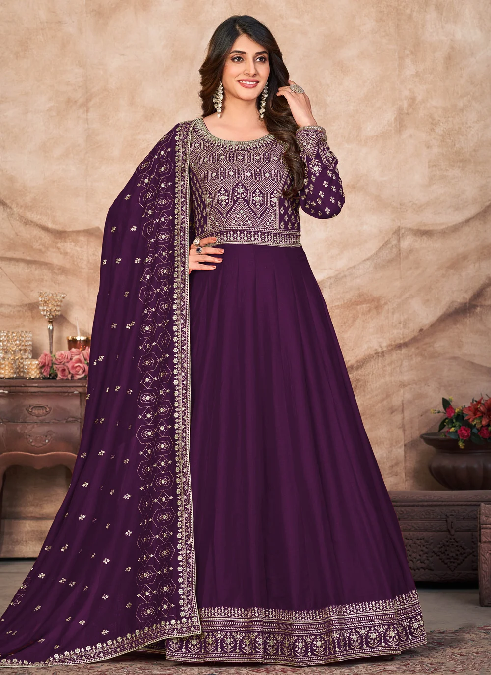 Churidar dress clearance for wedding