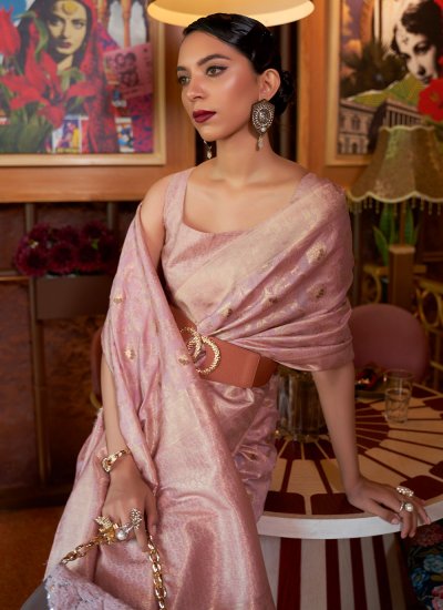 Purple Wedding Designer Saree