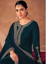 Rama Embroidered Designer Pakistani Salwar Suit