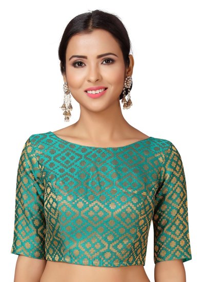 Buy online Women's Self Design Mehandi Colored Saree With Blouse from  ethnic wear for Women by Dhruti Creation for ₹569 at 72% off | 2024  Limeroad.com