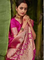 Rani Silk Ceremonial Traditional Designer Saree
