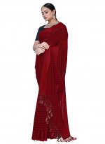 Red Color Saree