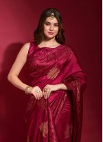Red Color Saree