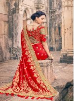 Red Silk Saree
