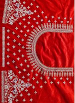 Red Thread Designer Lehenga Choli