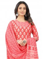 Remarkable Red Party Readymade Salwar Kameez