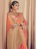 Renowned Fancy Raw Silk Designer Traditional Saree
