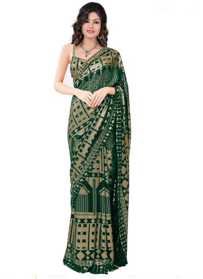 Renowned Georgette Festival Saree