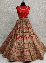 Royal Net Embroidered Bollywood Lehenga Choli