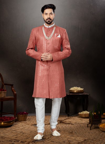 Firozi colour outlet sherwani