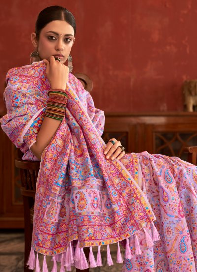 Savory Weaving Wedding Contemporary Saree