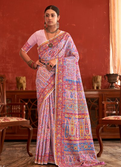 Savory Weaving Wedding Contemporary Saree