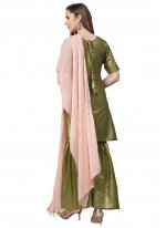 Sea Green Color Readymade Anarkali Salwar Suit