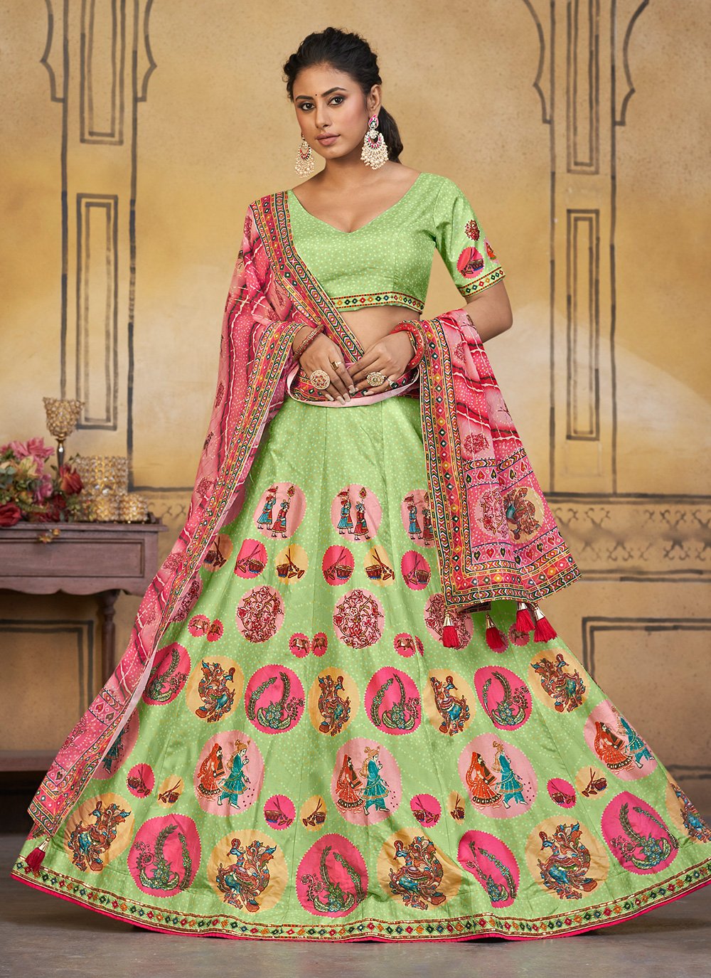 Mint Green Lehengas to Make 'em go Green with Envy!