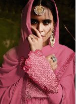 Sensational Pink Designer Pakistani Suit