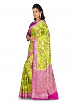 Sensational Weaving Banarasi Silk Classic Saree