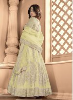 Shamita Shetty Resham Floor Length Anarkali Suit