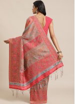 Sightly Silk Multi Colour Weaving Traditional Designer Saree