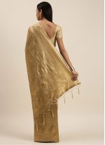 Silk Gold Woven Traditional Saree