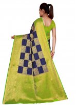 Sophisticated Silk Navy Blue Traditional Saree