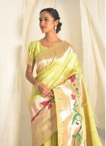 Sophisticated Woven Contemporary Style Saree