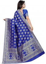 Specialised Blue Art Silk Designer Traditional Saree