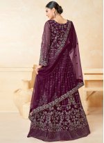Specialised Purple Trendy Salwar Kameez