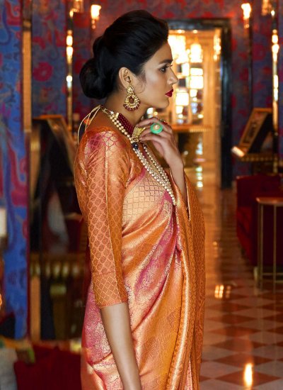 Splendid Fancy Silk Designer Traditional Saree