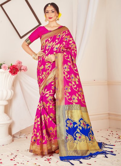Splendid Woven Designer Traditional Saree