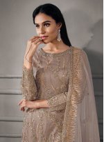 Staggering Straight Salwar Suit For Festival